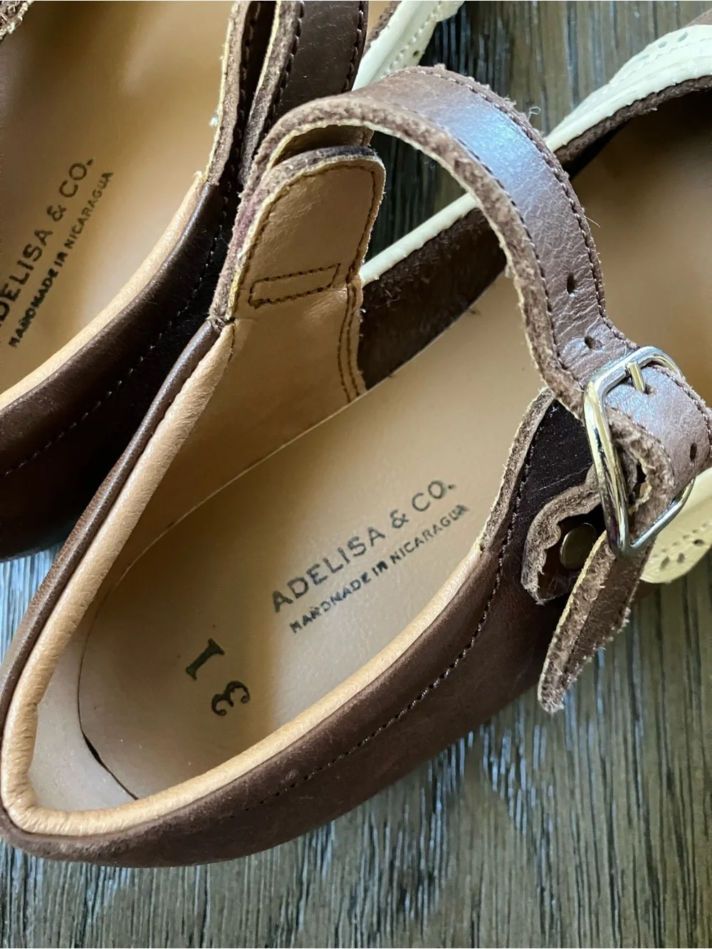 Adelisa & Co Espresso Marily Mary Janes